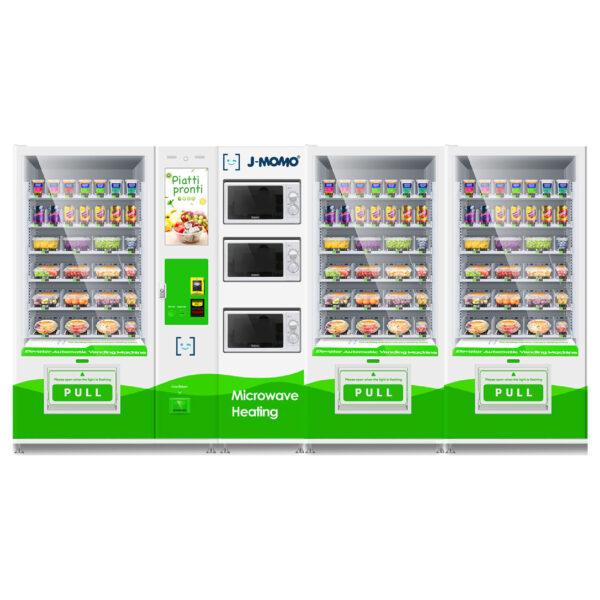 Ristorante intelligente 3 colonne vending + 3 forni
