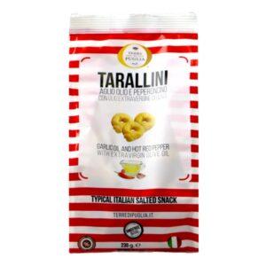 Tarallini pugliesi ail, huile et piment - 50x45g.