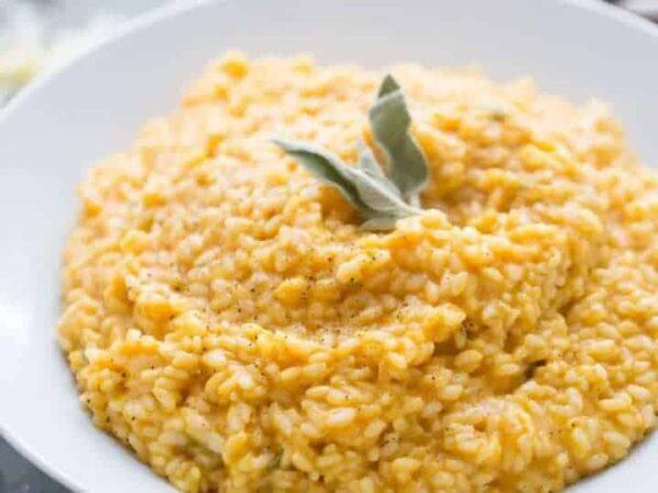 Risotto com abóbora e queijo stracchino - 18x300g