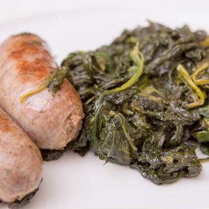 Salsiccia e friarielli (broccoli napoletani) - 10x220 g