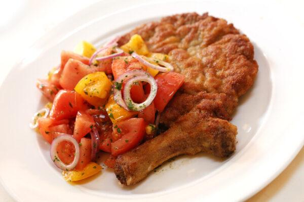 Mailänder Schnitzel mit Gemüse - 18x200 g