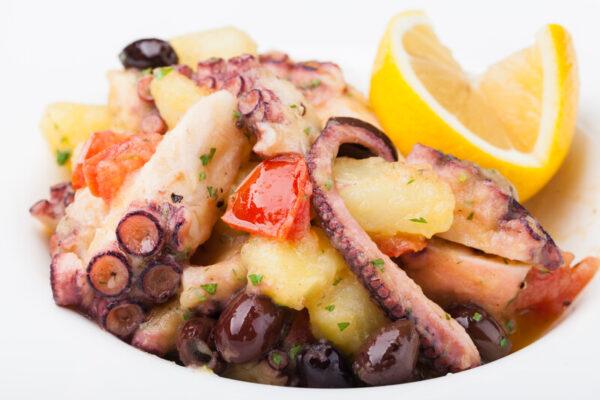 Tintenfisch-Kartoffelsalat - 18x250g