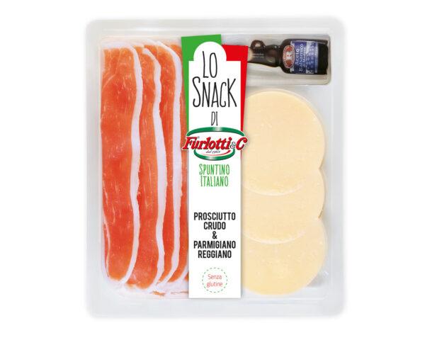 Prosciutto crudo, parmigiano reggiano e aceto balsamico - 10x80 g