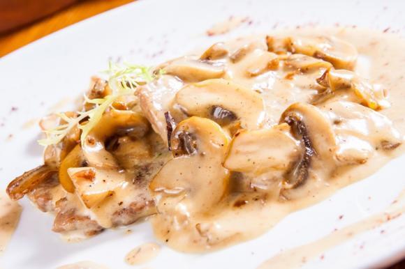 Escalope aux champignons - 18x200 g
