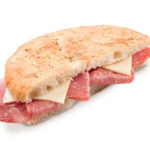 Focaccia al salame - 6x210g