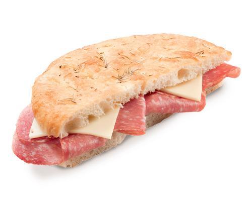 Focaccia al salame - 6x210g