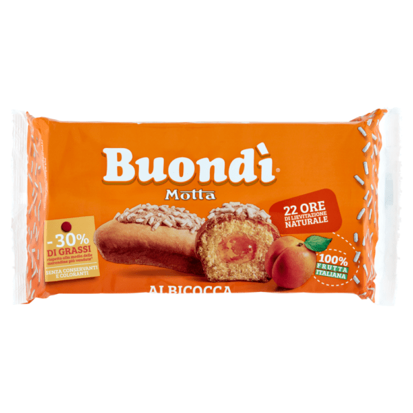 Buondì Motta à l'abricot - 72x46g.