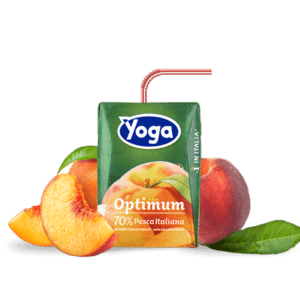 Sumo de frutos de pêssego Yoga - 24x20 cl.