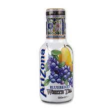 Arizona Heidelbeere weißer Tee - 6x50cl.