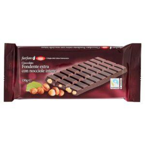 Milka cioccolato fondente con nocciole – 32x45g.
