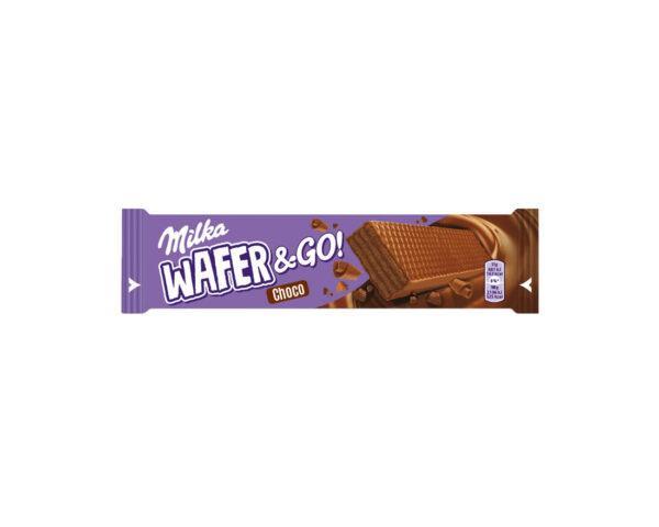 Milka wafer and go – 35x31g.