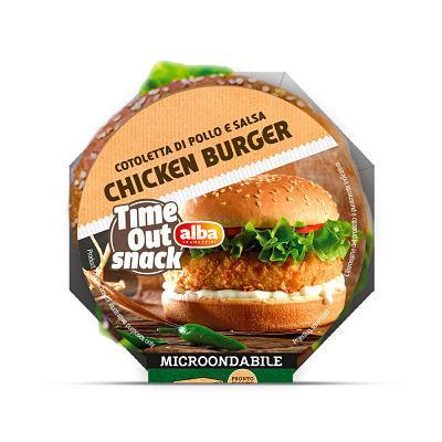 Chicken Burger – 8×185g.