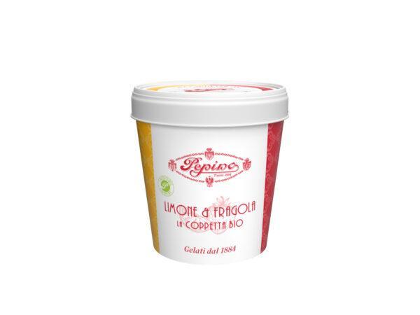 Coupe citron et fraise Bio - 20x80g.