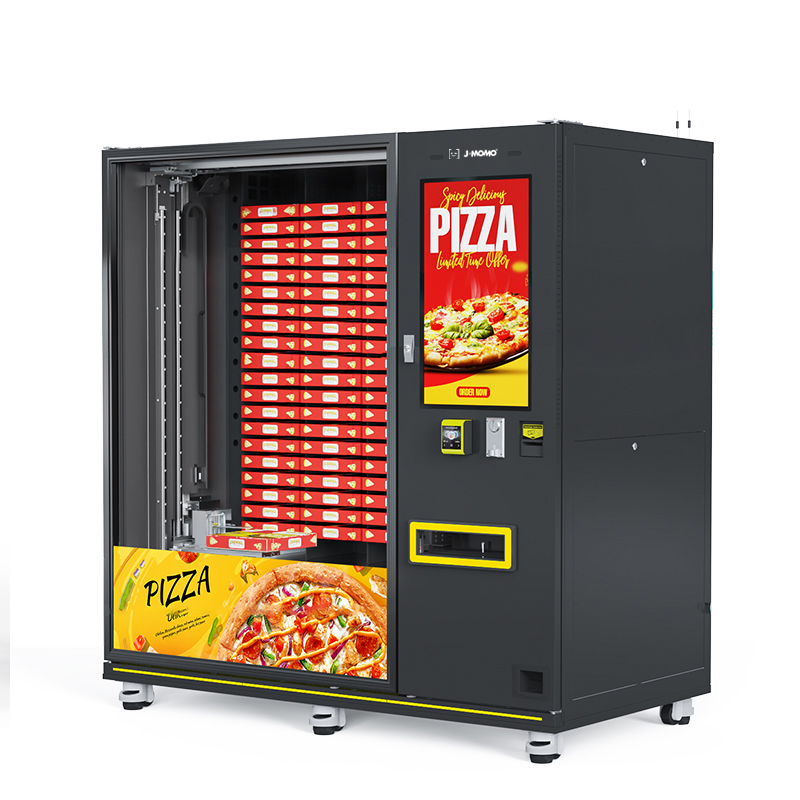 Distributore automatico di pizza con forno