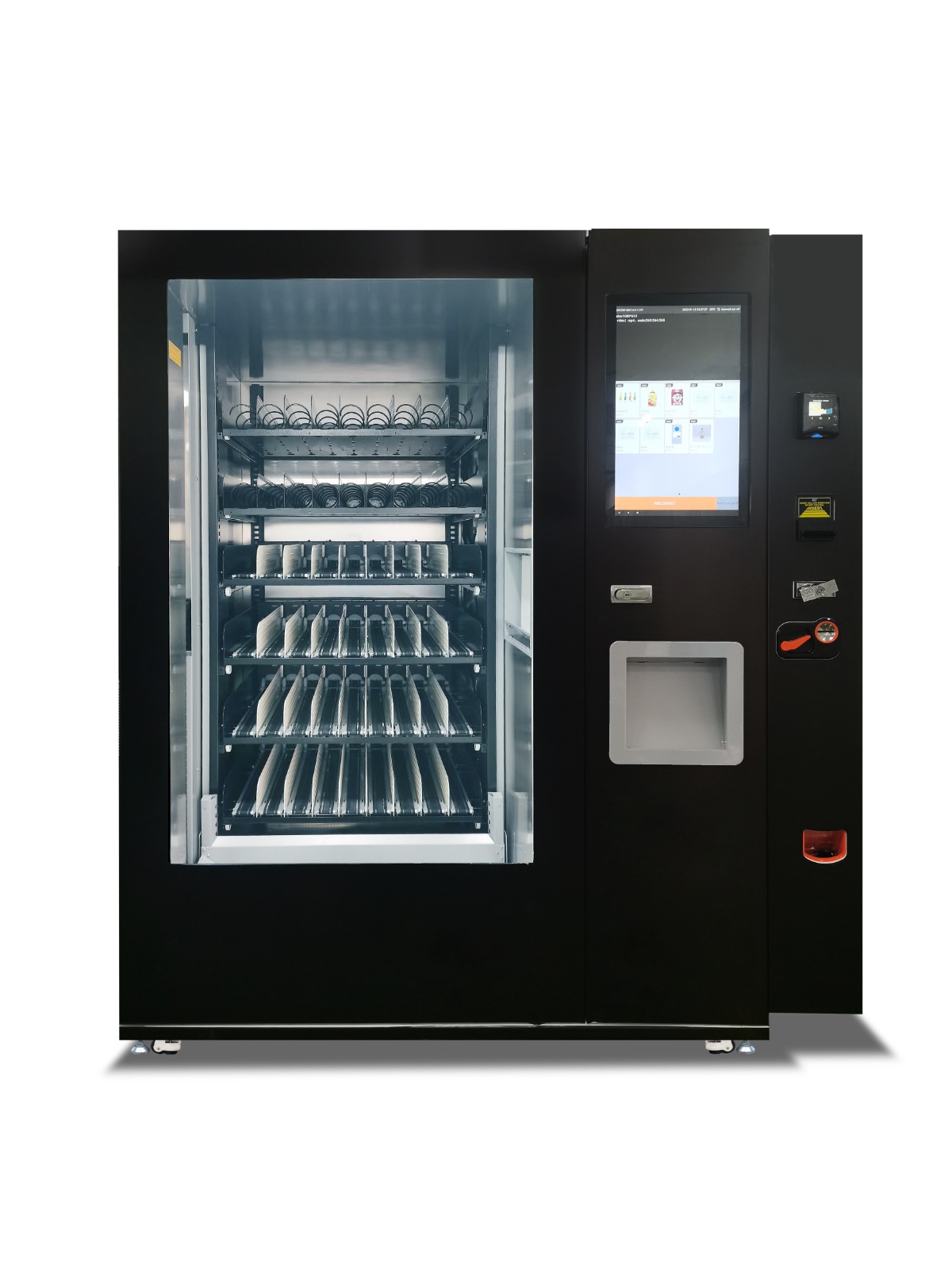 J-MOMO-CFS-8V(V22) J-MOMO Popular Healthy Fruit Fresh Vegetables Salad Vending Machine With Touch Screen