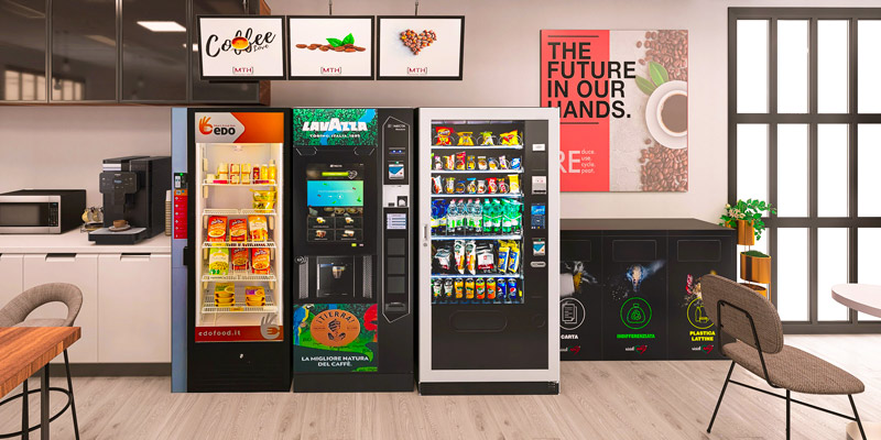 We are used to those of coffee or various beverages: but vending machines