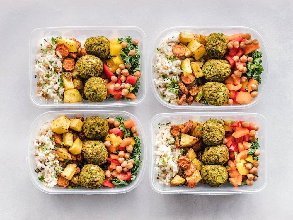 De automaat voor veganistische kant-en-klaarmaaltijden van J-MOMO.